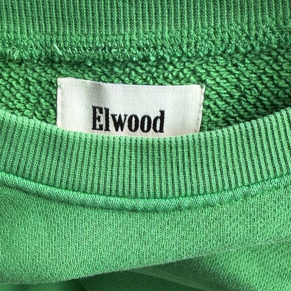 Vibrant Green Crewneck Sweatshirt for Men - Picture 3 of 3